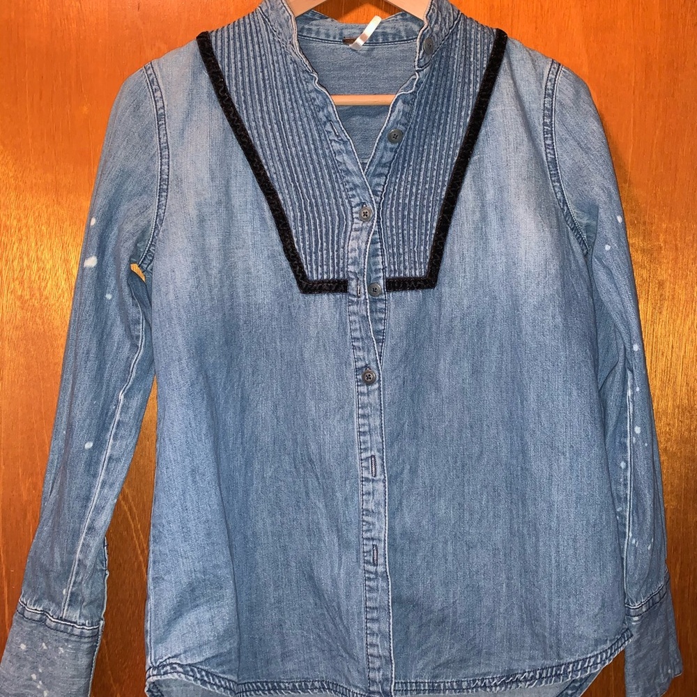 Free People Jean jacket